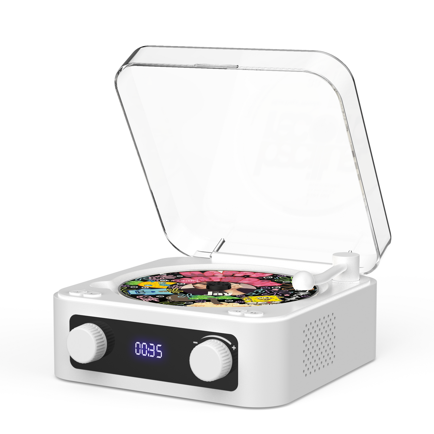 Udreamer CD Players for Home,Digital Portable CD Player with Bluetooth Hi-Fi Stereo Sound,Remote Control, Support AUX/USB, Headphone Jack,Lighting